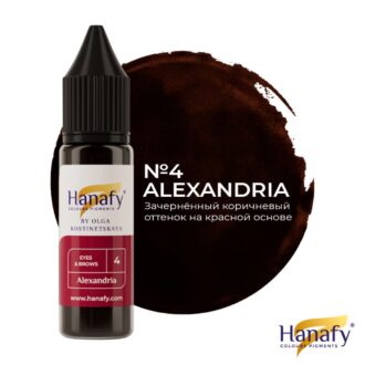 Pigment p/u micropigmentare pleoapelor si sprincenelor №4 ALEXANDRIA by OLGA KOSTINETSKAYA 15ml - HANAFY