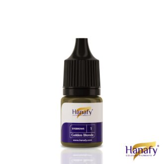 Пигмент для татуажа бровей №1 GOLDEN BLONDE 5мл - HANAFY