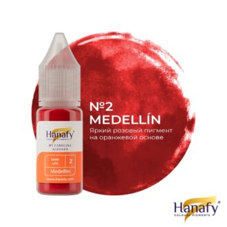 Пигмент для татуажа губ DARK LIPS №2 MEDELLIN 10мл - HANAFY