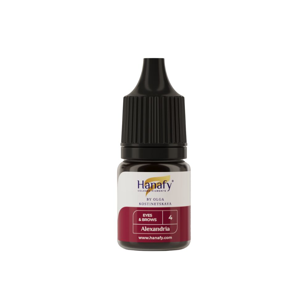 Pigment p/u micropigmentare pleoapelor si sprincenelor №4 ALEXANDRIA by OLGA KOSTINETSKAYA 5ml - HANAFY