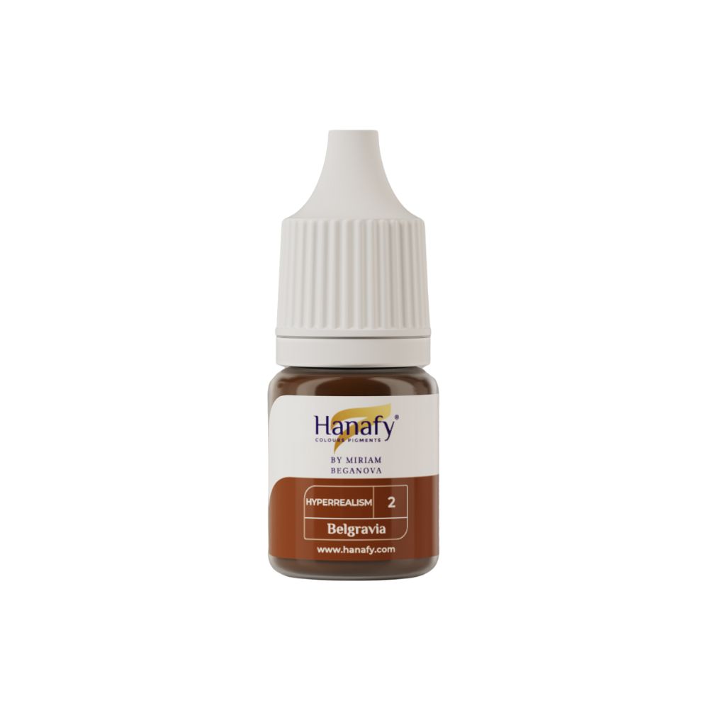 Pigment p/u micropigmentare sprincenelor HYPERREALISM №2 BELGRAVIA by MIRIAM BEGANOVA BELGRAVIA 5ml - HANAFY
