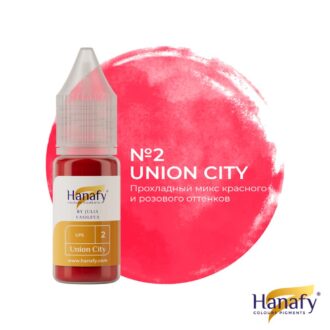 Пигмент для татуажа губ PASSION PALETTE №2 UNION CITY by JULIA VASILEVA 10мл - HANAFY