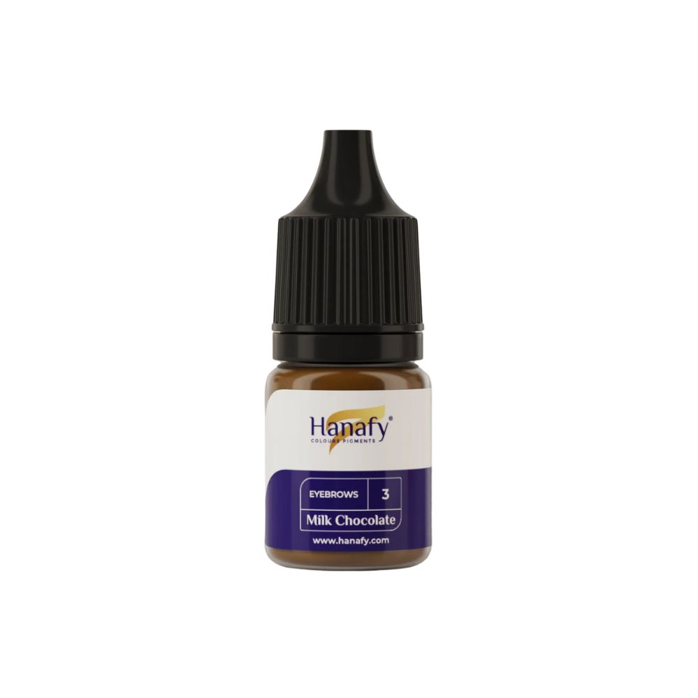 Pigment p/u micropigmentare sprincenelor №3 MILK CHOCOLATE 5ml - HANAFY