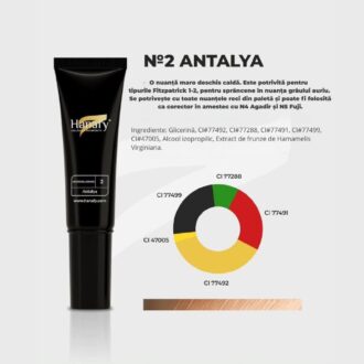 Пигмент для татуажа бровей MICROBLADING №2 ANTALYA 10мл - HANAFY — изображение 2