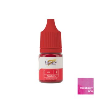 Пигмент для татуажа губ №6 RASPBERRY 5мл - HANAFY