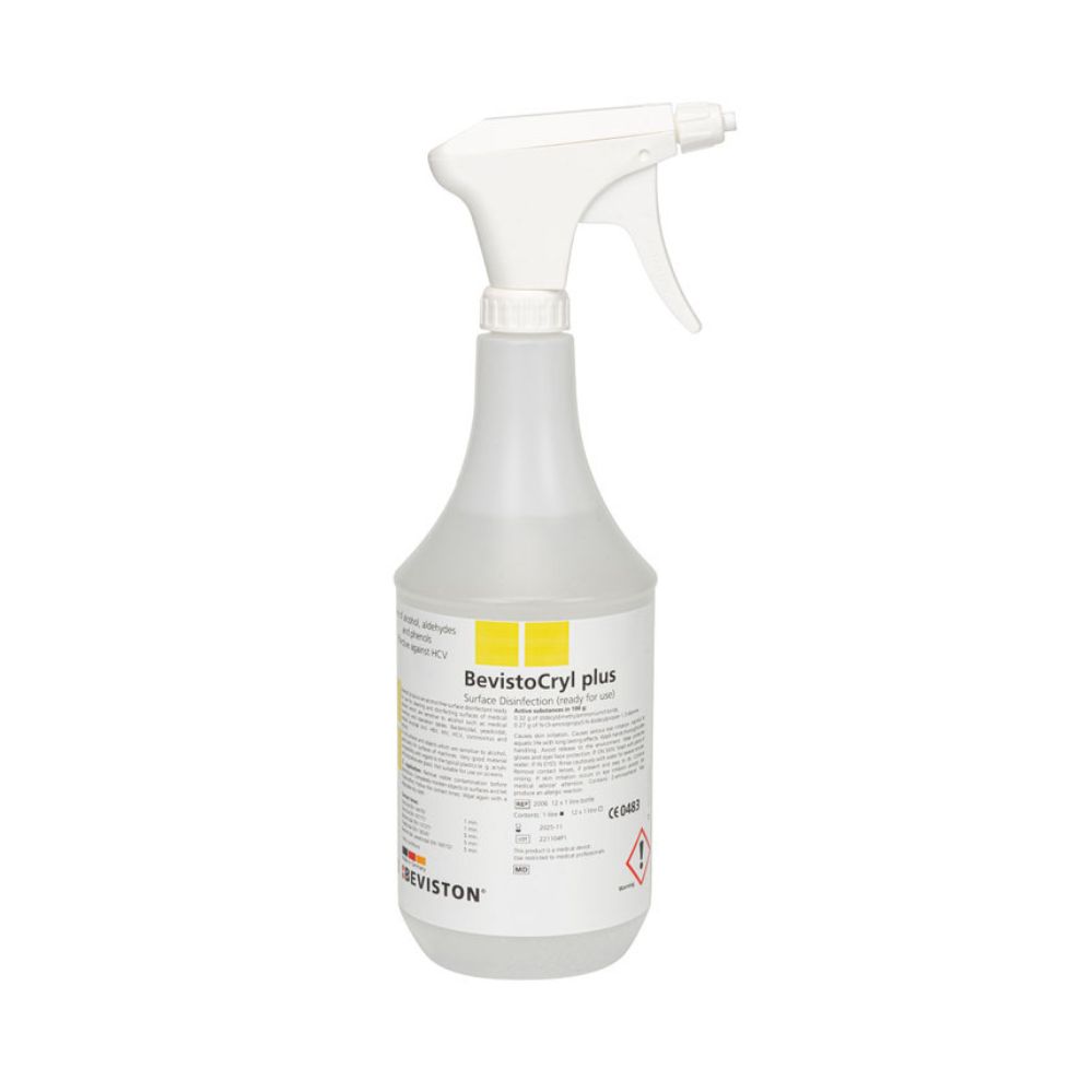 Dezinfectarea suprafetilor BevistoCryl plus 1L (gata de utilizare)