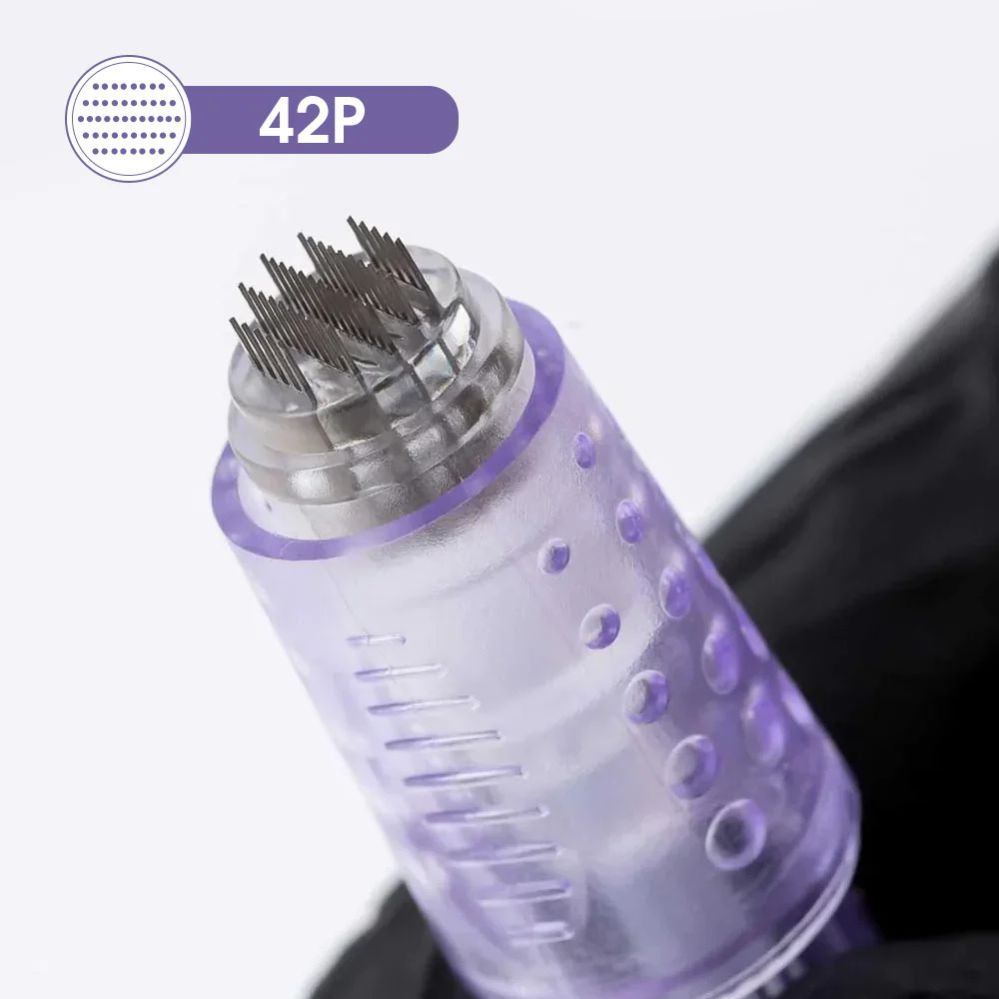 42P Needles 0.2mm taper 0.25 (42P-0.25mm) Cartridge POPU VENUS MICRONEEDLE