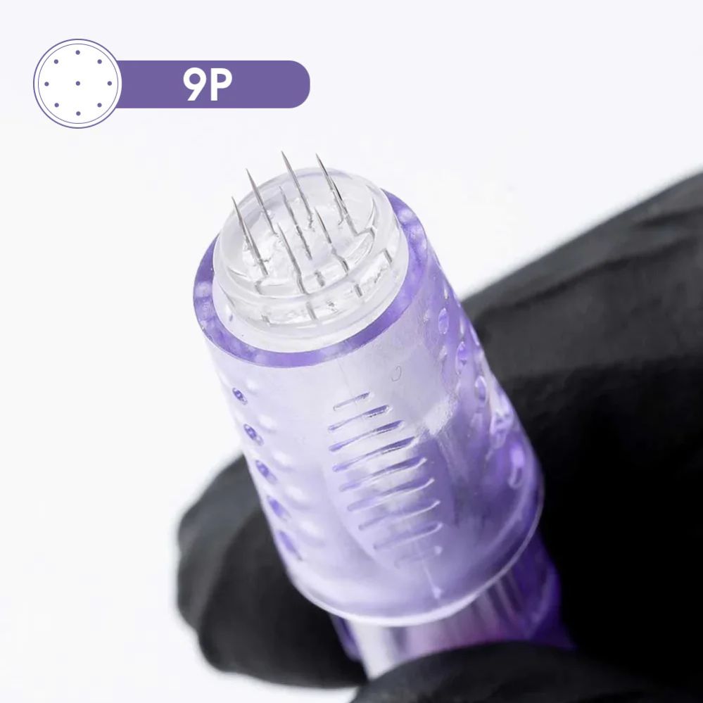 9P Needles 0.2mm taper 0.25 (9P-0.25mm) Cartridge POPU VENUS MICRONEEDLE