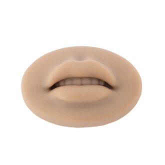Piele artificiala cu forma de buze - dark skin LIPS 3D