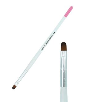 Pensula pt sprincene GLORIS WHITE #6