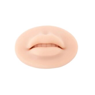Piele artificiala cu forma de buze - light skin LIPS 3D