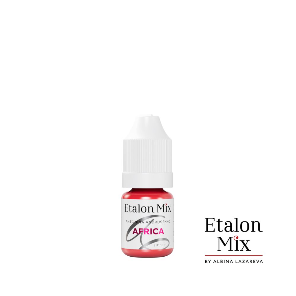 Pigment micropigmentare buze AFRICA (by Antonina Andrusenko) 5ml - ETALON MIX