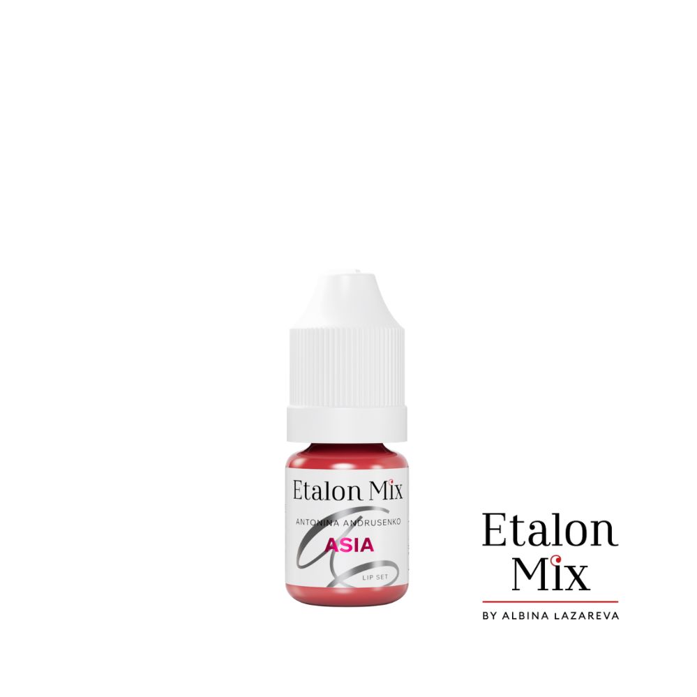 Pigment micropigmentare buze ASIA (by Antonina Andrusenko) 5ml - ETALON MIX