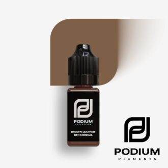 Pigment micropigmentare pu sprincene, Mineral BROWN LEATHER B511 10ml - PODIUM