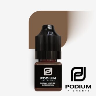 Pigment micropigmentare pu sprincene, Mineral BROWN LEATHER B511 6ml - PODIUM