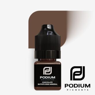 Pigment micropigmentare pu sprincene, Mineral CHOCOLATE BATISTE B100 6ml - PODIUM