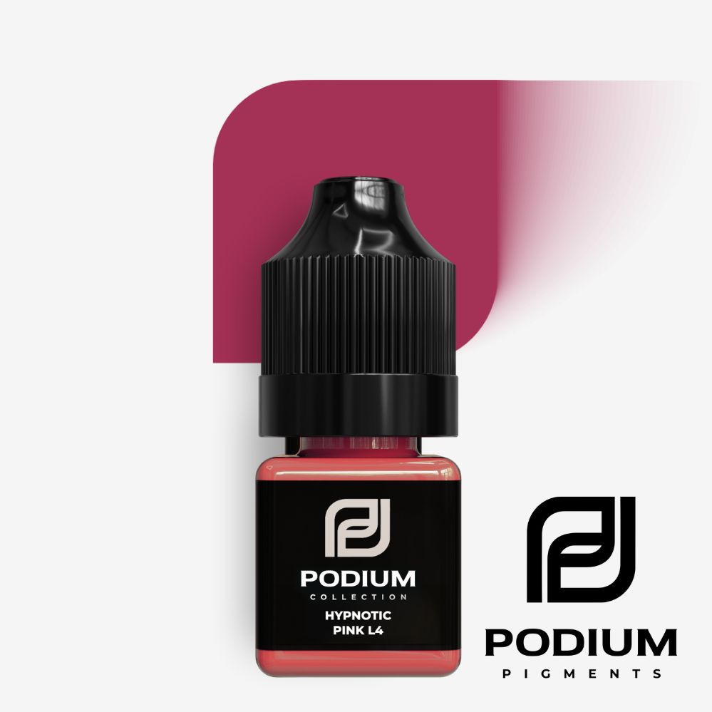 Pigment micropigmentare pu buze HYPNOTIC PINK L4 6ml - PODIUM