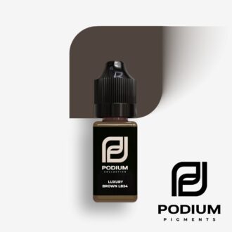 Pigment micropigmentare pu sprincene si pleoape LUXURY BROWN LB54 10ml - PODIUM