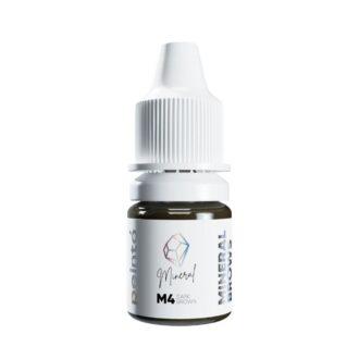 Pigment pu micropigmentare mineral M4 DARK BROWN - PEINTO 5ml - imagine 3