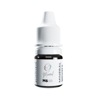 Pigment pu micropigmentare mineral M6 EXTRA BLACK - PEINTO 5ml - imagine 2