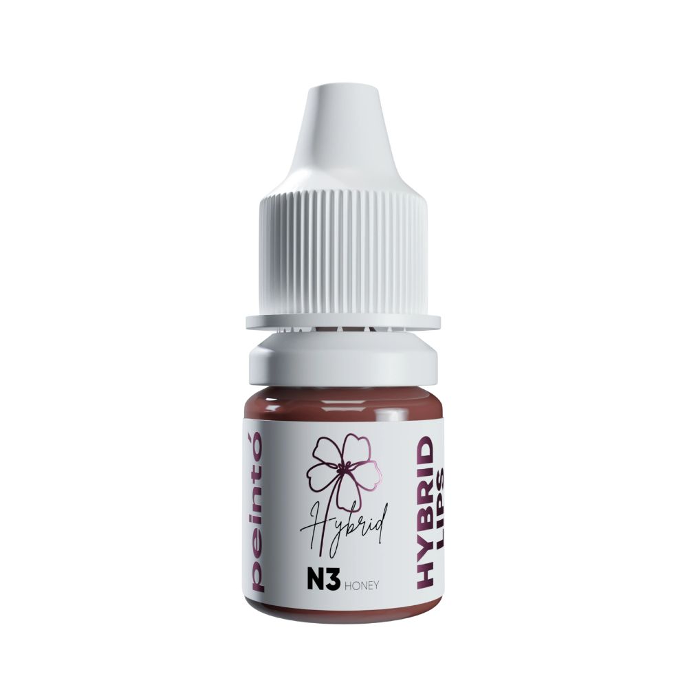 Pigment p/u micropigmentare buzelor N3 HONEY - PEINTO 5ml - imagine 2