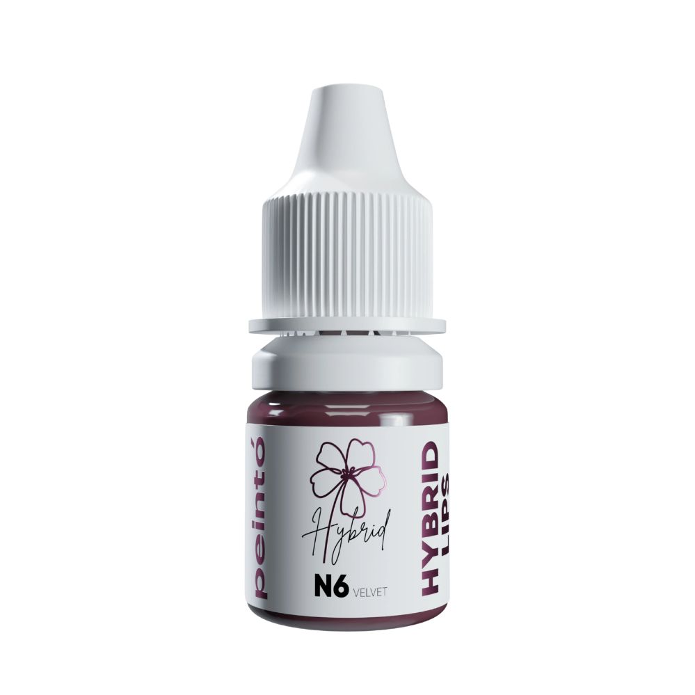 Pigment p/u micropigmentare buzelor N6 VELVET - PEINTO 5ml - imagine 2