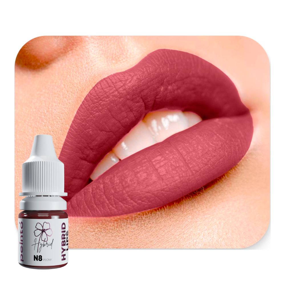 Pigment p/u micropigmentare buzelor N8 PEONY - PEINTO 5ml