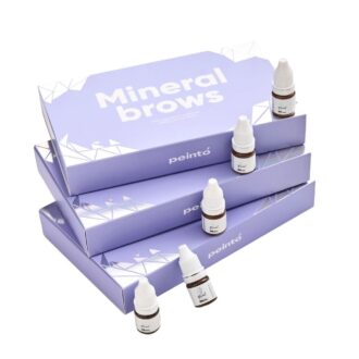 Set pigmentii p/u micropigmentare MINERAL BROWS - PEINTO 5*5ml