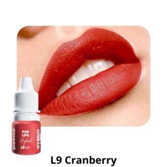 Пигмент для татуажа губ L9 CRANBERRY (Клюква) - PEINTO 10мл