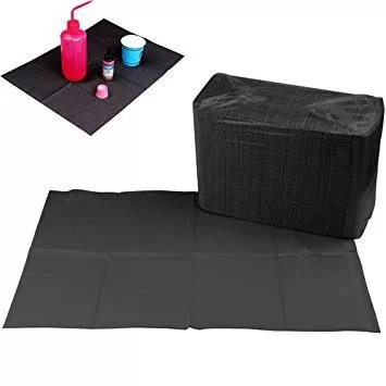 Bavete de unica folosinta BLACK 33*45cm (50buc/set)