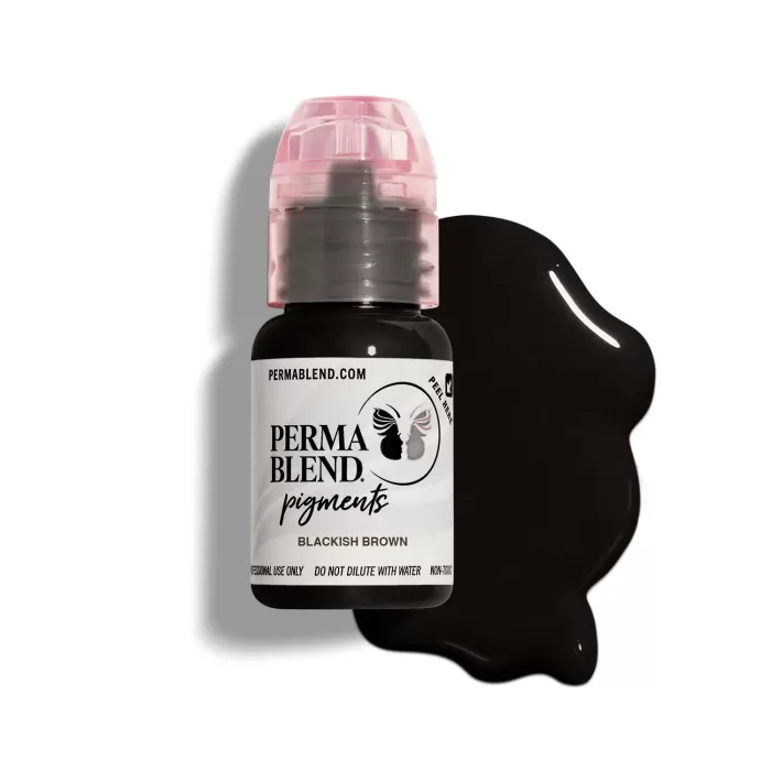 Pigment micropigmentare BLACKISH BROWN - PERMA BLEND