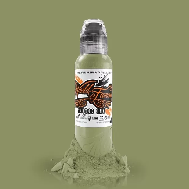 Краска для тату MUSK LIME by VINCENT ZATTERA - WORLD FAMOUS