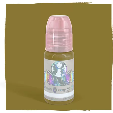 Pigment micropigmentare OLIVE CORRECTOR - PERMA BLEND