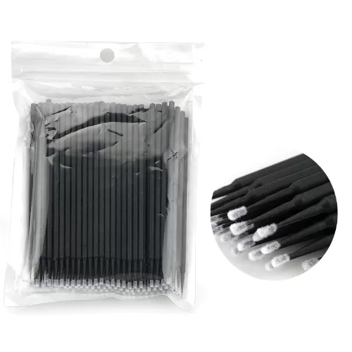 Микробраш в пачке - BLACK 100шт/уп