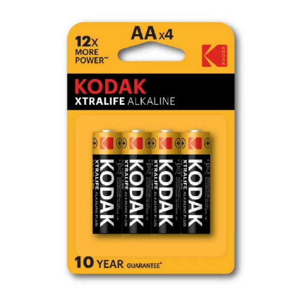 Батарейки Kodak Alkaine AA LR6 1.5V (4шт/уп)