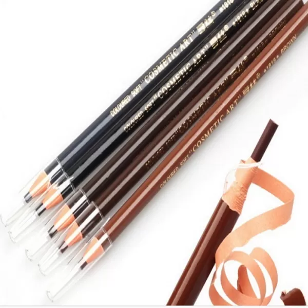 Creion pt schite autoascutire COSMETIC ART - LIGHT BROWN - imagine 3