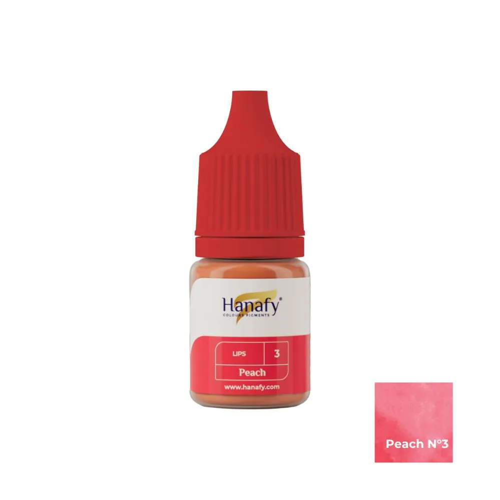 Pigment p/u micropigmentare buzelor №3 PEACH 5ml - HANAFY