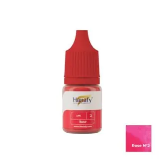 Pigment p/u micropigmentare buzelor №2 ROSE 5ml - HANAFY