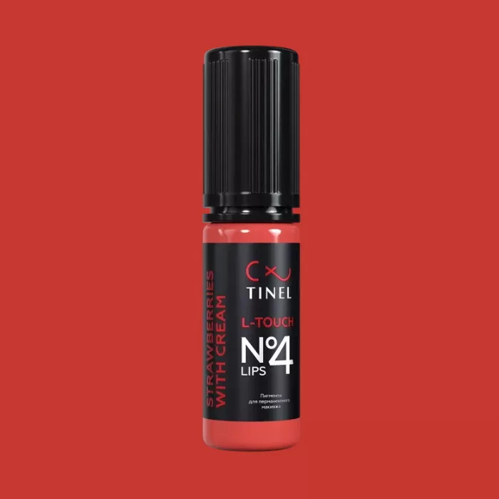 Pigment micropigmentare L-TOUCH №4 (STRAWBERRIES WITH CREAM) - TINEL 15ml - imagine 2