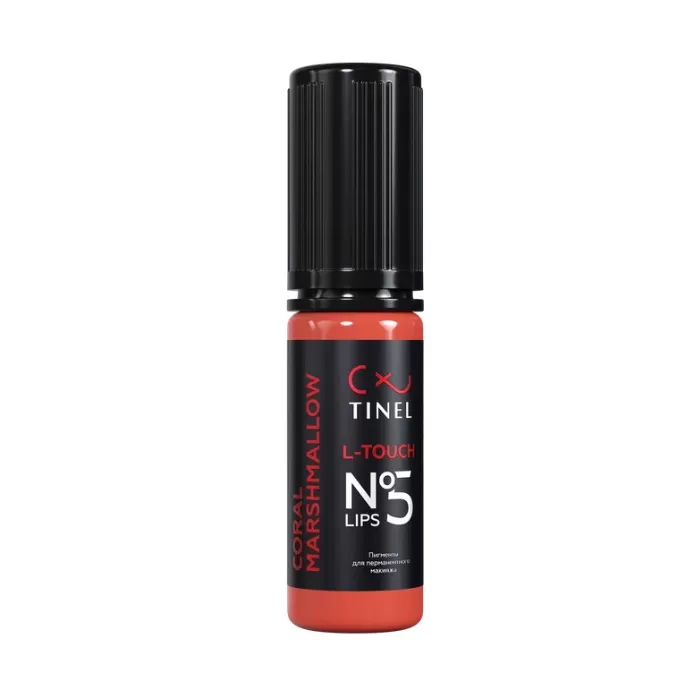 Pigment micropigmentare L-TOUCH №5 (CORAL MARSHMALLOW) - TINEL 15ml