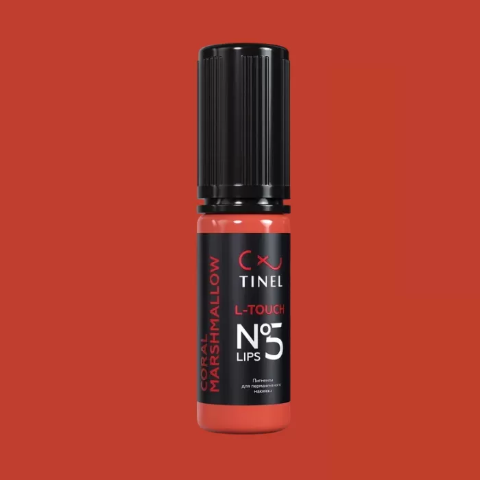 Pigment micropigmentare L-TOUCH №5 (CORAL MARSHMALLOW) - TINEL 15ml - imagine 2