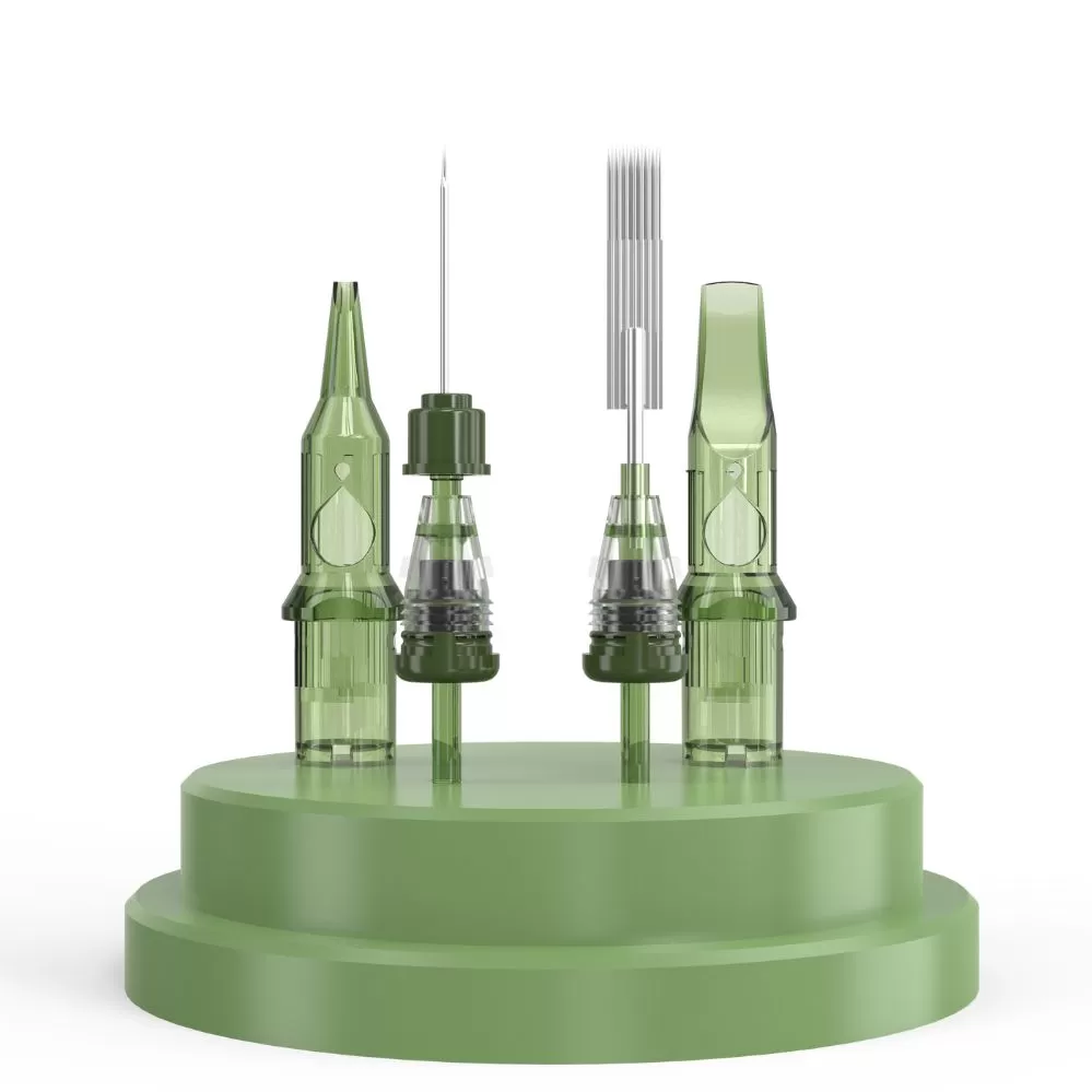 5RL 0.35mm LONG TAPER (R1205RL) Cartridge INKIN REVO - imagine 2