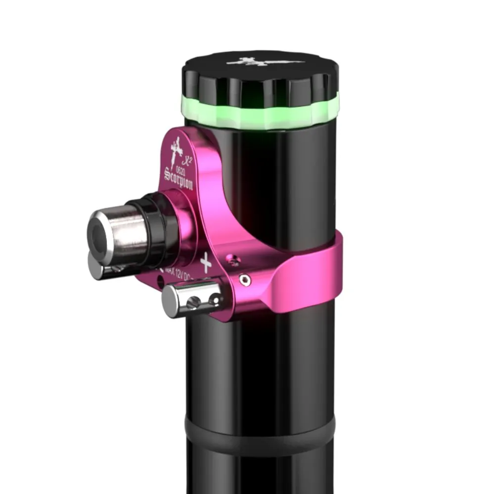 Scorpion X2 - SEDUCTIVE PINK 22mm Stroke 4mm - Aparat pentru micropigmentare - Ink Machines - imagine 2