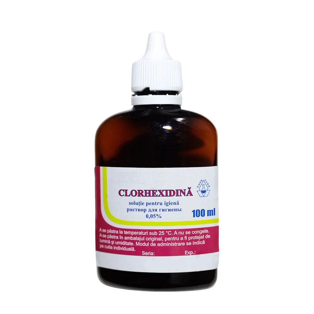 Хлоргексидина биглюконат 0.05% раствор - 100мл