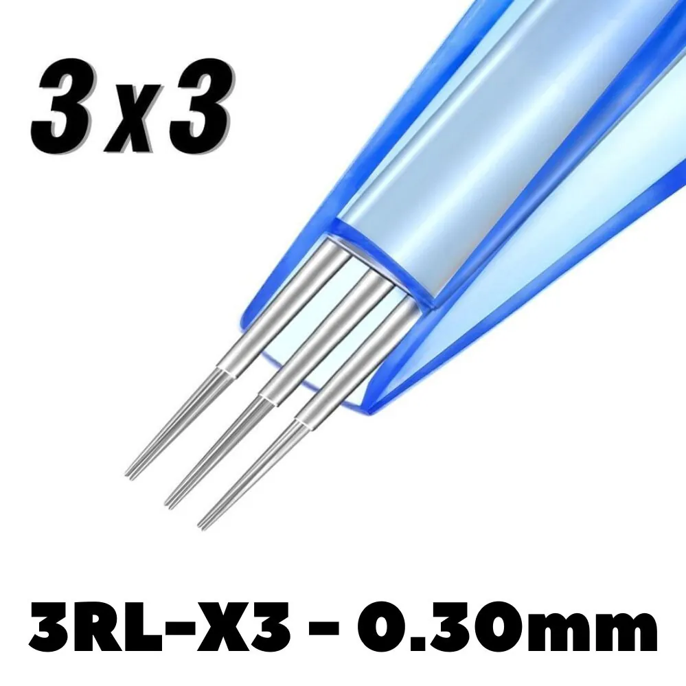 3RLX3 0.30mm STIPPLE SHADER LONG TAPER (EN1-1003RLLX3) Картриджи EMALLA ELIOT