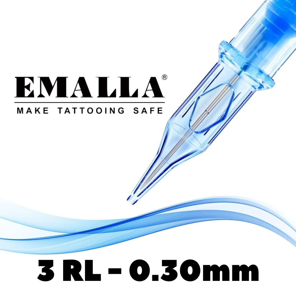 3RL 0.30mm LONG TAPER (EN1-1003RLL) Картриджи EMALLA ELIOT