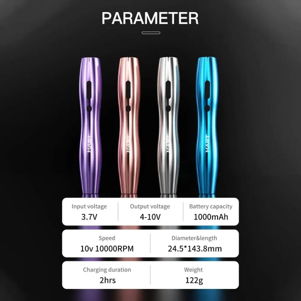 DRAGONHAWK MAST P20 BLUE x 2 PB - 2.5MM Stroke (WQP-020-2) — изображение 2