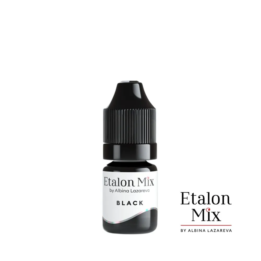 Пигмент для татуажа век  EYELIDS BLACK 5мл  - ETALON MIX