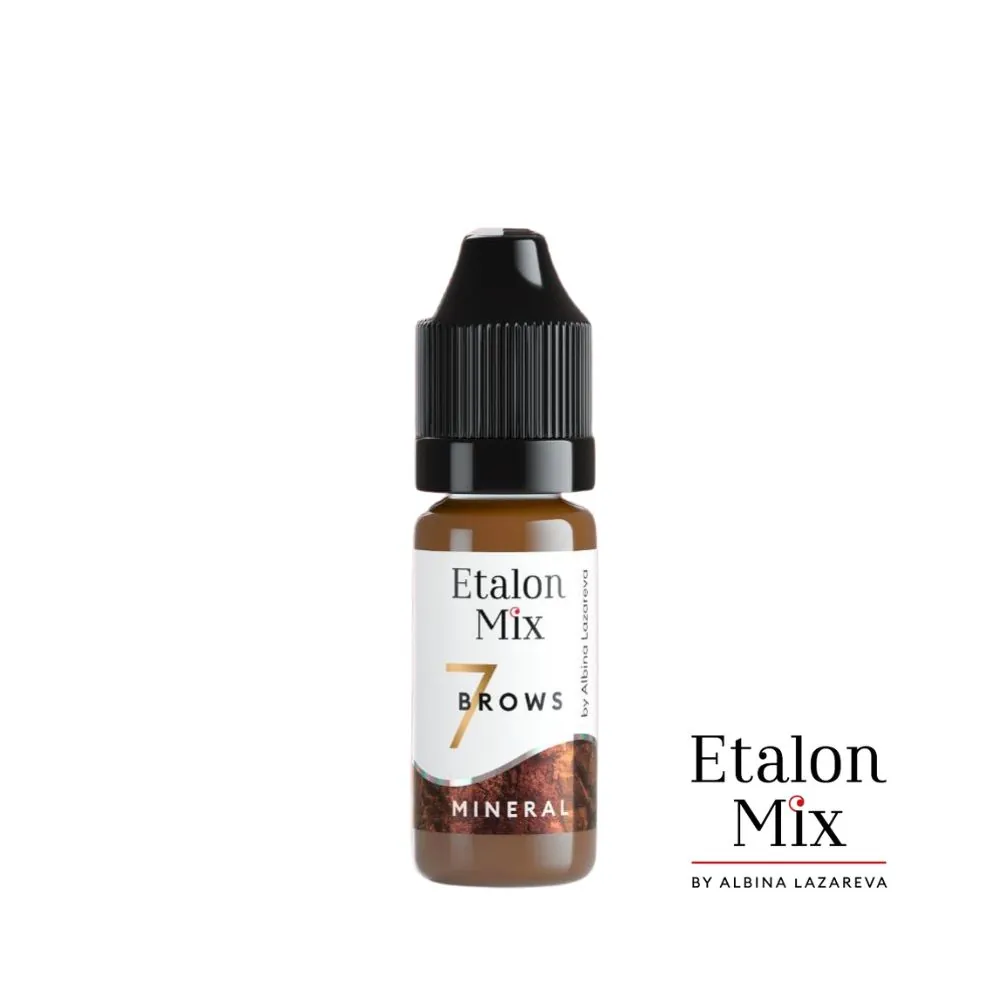 Pigment micropigmentare №7 PECAN (MINERAL) 10ml - ETALON MIX