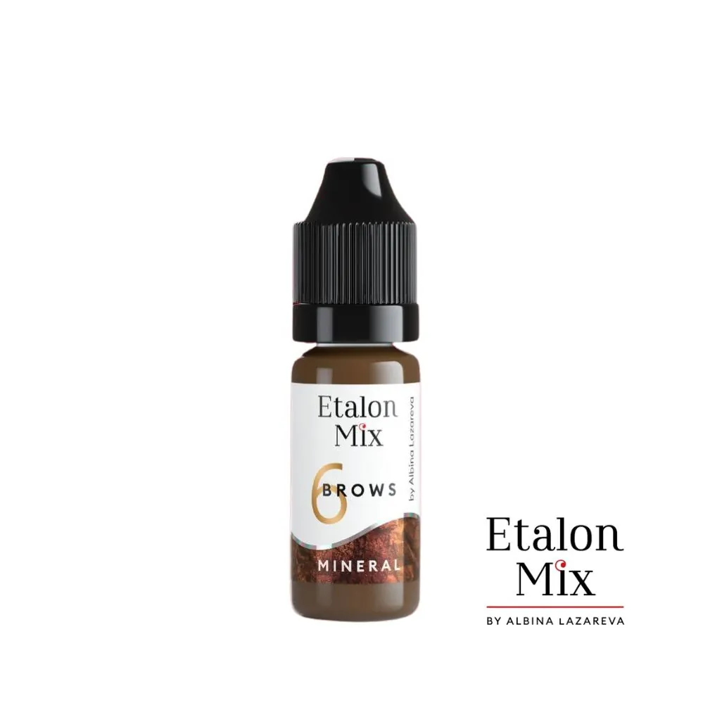 Pigment micropigmentare №6 TAUPE (MINERAL) 10ml - ETALON MIX